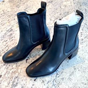 NEW NEVER WORN Dolce Vita ILIANA BLACK LEATHER BOOTS SIZE 7